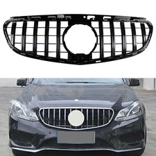 Kühlergrill Grill Schwarz für Mercedes Benz E-Klasse W212 Limousine E300 2014-16