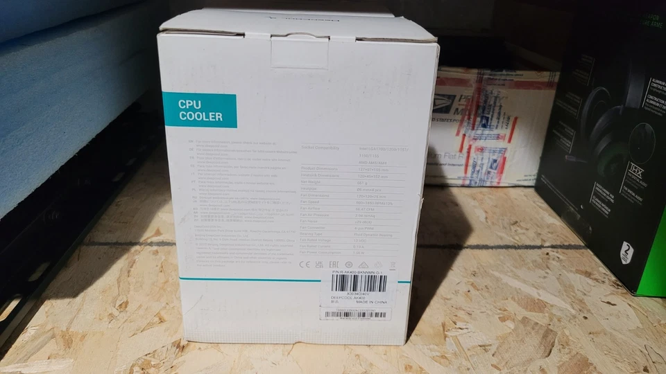 DeepCool CPU Cooler AK400 120mm Performance Fan Intel AMD New - Image 2 of 2