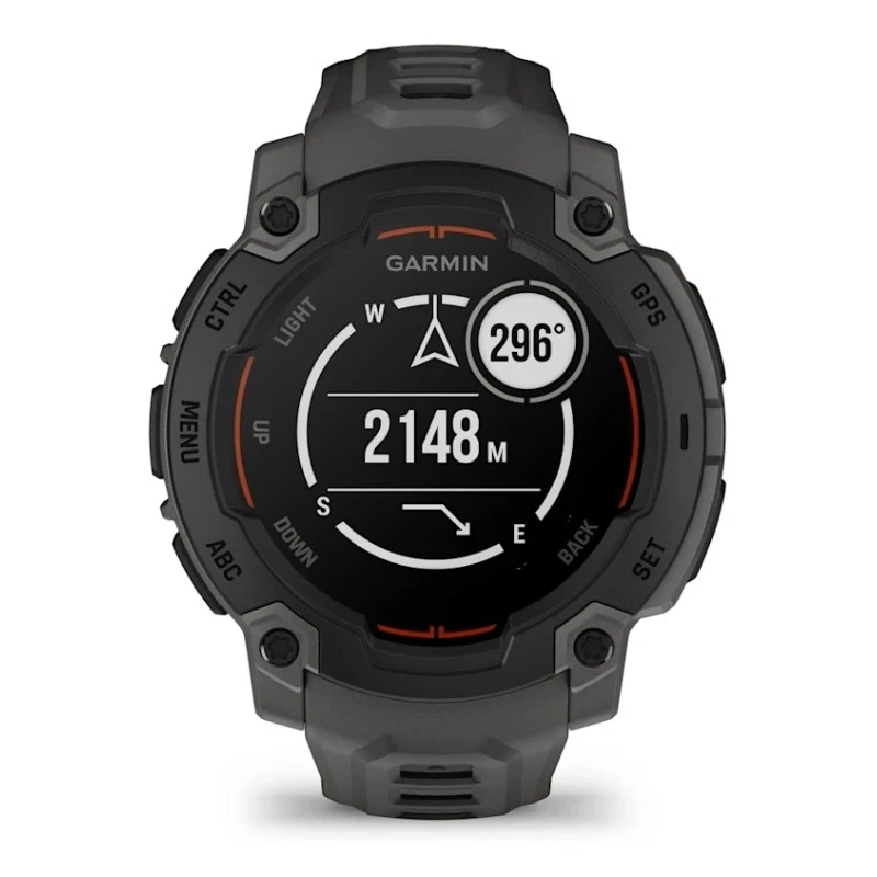 Garmin Instinct E 2,29 cm (0.9") MIP 45 mm Digitale 176 x 176 Pixel Nero GPS (sa - Immagine 4 di 4