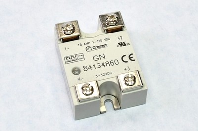 Crouzet GN 84134860 GN Series Solid State Relay 15 A DC 1 100 VDC Load