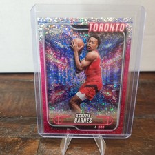 2024-25 Topps Chrome - Scottie Barnes #89 Magenta Speckle Refractor /350