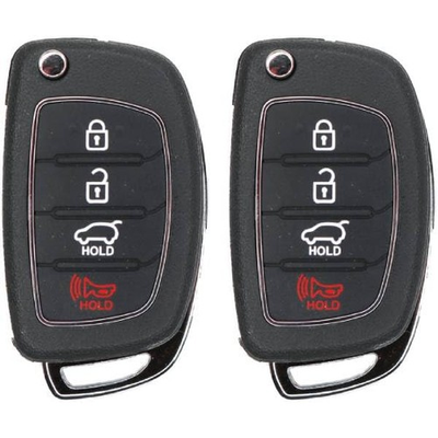 #ad KEYS4LESS Keyless Entry Remote Flip Key Fob 2014 2017 Hyundai Sonata 4 Button $21.02