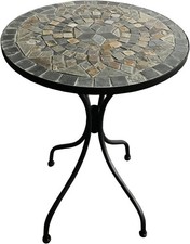 Mosaik Tisch Mosaiktisch Stern Gartentisch Bistromöbel Bistrotisch Ø60 x H70cm
