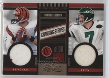 2011 Timeless Treasures Changing Stripes Materials Prime 8/49 Boomer Esiason 0f8