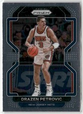Drazen Petrovic 2021-22 Panini Prizm New Jersey Nets #292