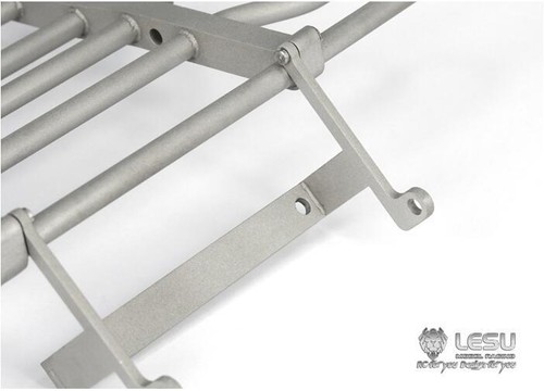 LESU 1/14 Metal Front Bumper A2 RC DIY For TAMIYA Upgraded Tractor Truck Model - Picture 5 of 5