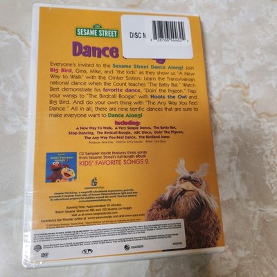 Sesame Street - Dance Along (DVD, 2003, 2-Disc Set, With Free CD