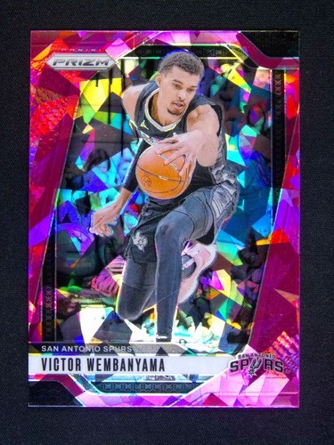 2024-25 Panini Prizm Victor Wembanyama #172 Pink Ice #F007