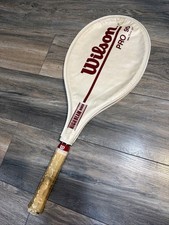 vintage Wilson Pro 95 Aerodynamic High Beam Series Tennis Racquet 4 1/2" W/CASE