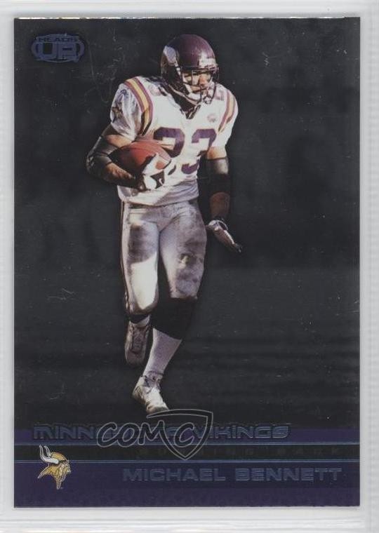 2002 Pacific Heads Up Blue 85/210 Michael Bennett #68 1u9