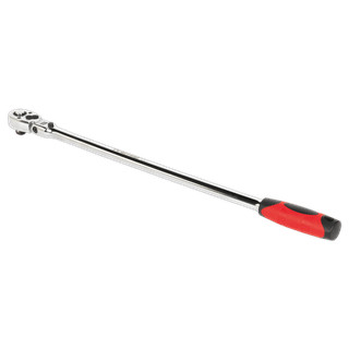 Original Sealey - AK6698 - Ratschenschlüssel Flexi-Kopf extra lang 600 mm 1/2'' Vierkant...
