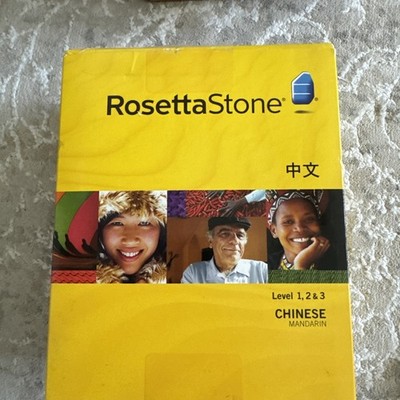 Rosetta Stone Version 4: Chinese (Mandarin) Level 1,2,3 Set