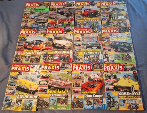 Oldtimer Praxis 2014 kompletter Jahrgang (Oldtimer Markt Schwesterzeitschrift)