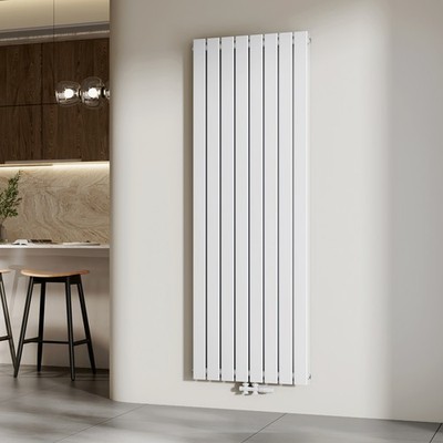 EMKE Vertikal Heizkörper Design Paneelheizkörper 1800x620mm Weiß Doppellagig