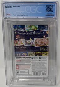 CGC Graded Mario Party Superstars NEW Nintendo Switch (1020708005, 9.9 A++)
