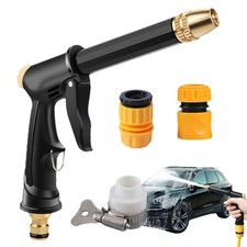 Hydro Jet High Pressure Power Washer Water Spray Gun Nozzle For Garden Car Hose