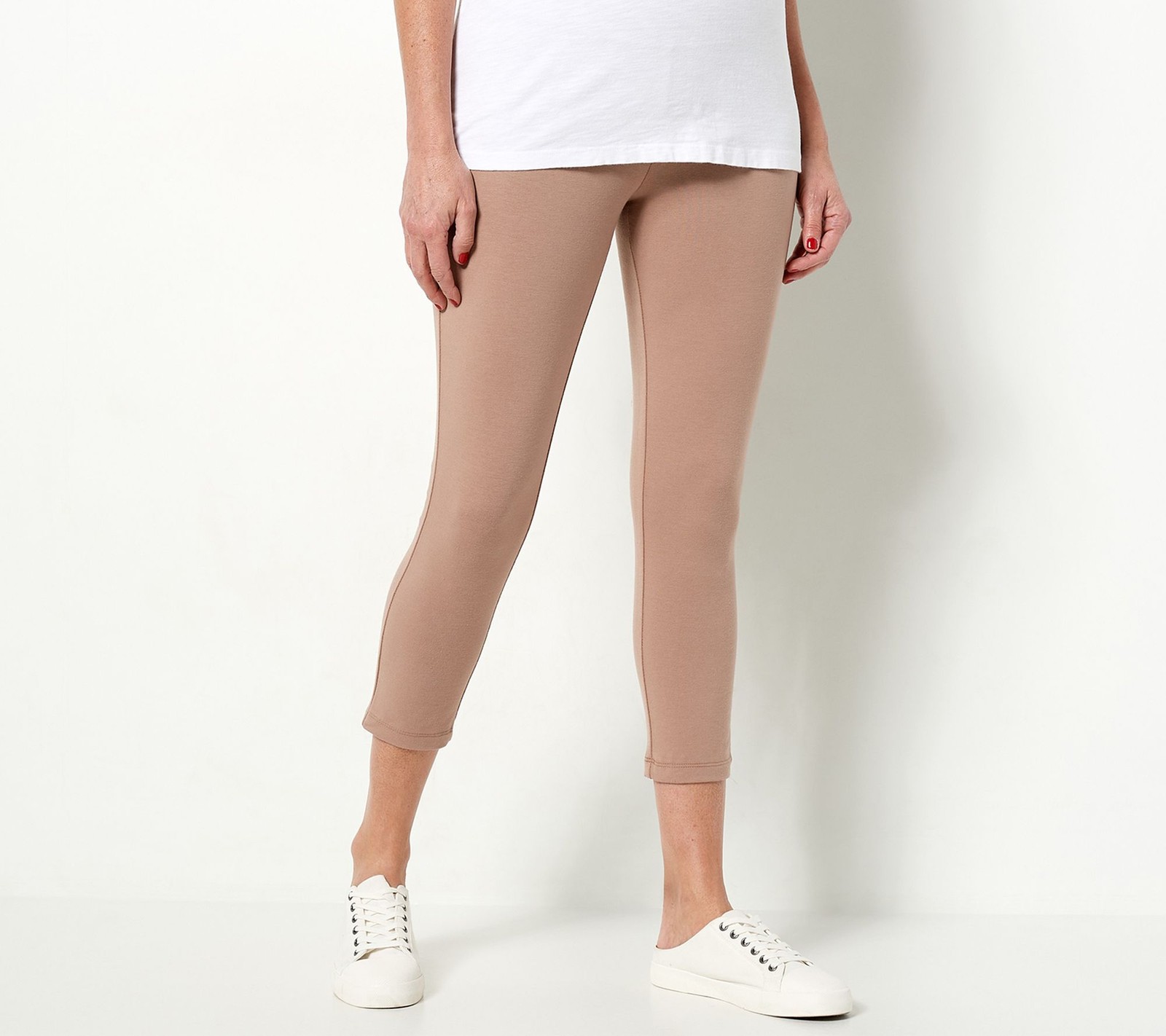 Women with Control Women's Pants Sz 2XS (XXS) Regular Cropped Brown A500933