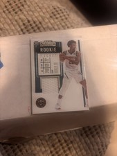 Zeke Nnaji 2020-21 Panini Contenders RC Rookie Ticket Jersey Patch Card #RS-ZNJ. rookie card picture