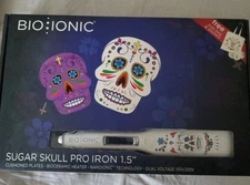 Bio Ionic Sugar Skull Pro Flat Iron 1.5"