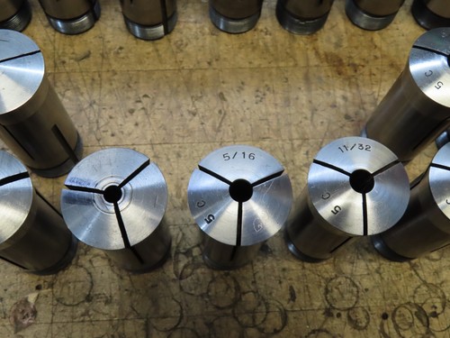 29 pc 5C collets INCOMPLETE SET 3/16" to 1-1/8" many doubles + 4 metric (@D41) - Picture 3 of 16