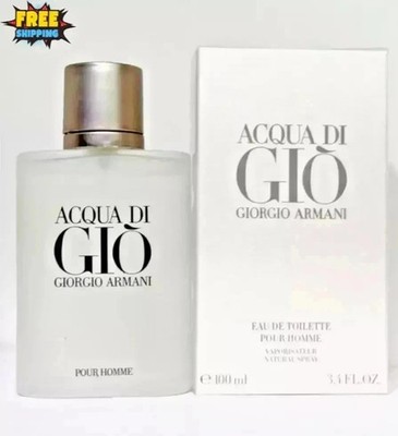 Giorgio Armani Aqua Di Gio Men's 3.4 oz EDT Brand New.. Sealed