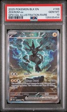 Pokemon 2025 Zekrom ex 166/086 SIR Black Bolt GEM MINT PSA 10 on eBay