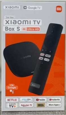 Xiaomi TV Box S 3rd Gen 4K 32GB Android TV WiFi Streaming Device