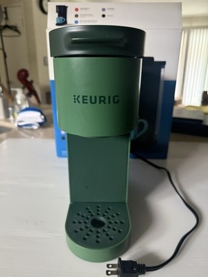 Keurig K Mini Coffee Maker Single Serve Green  Untested Parts Only