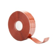 Red Self-Fusing Silicone Tape Hose Repair Tape Heavy Duty Leak Proof Rubber Tape