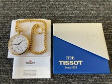 Orologio da tasca Tissot tono oro quadrante secondario