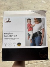 Tushbaby The Only Safety Certified Hip Seat Baby Carrier - Black And Gold