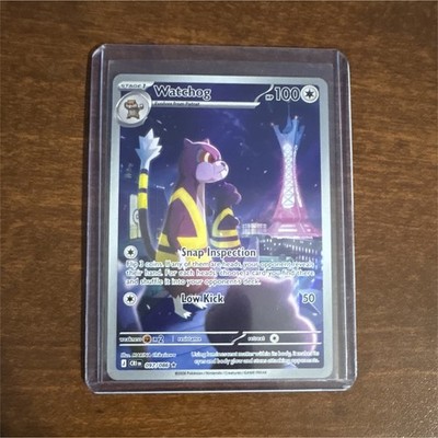 Pokemon TCG Watchog 097/159 Crown Zenith Rare Holo English 2023 Stage 1