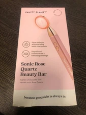 Vanity Planet Sonic Rose Quartz Beauty Bar heat & massage