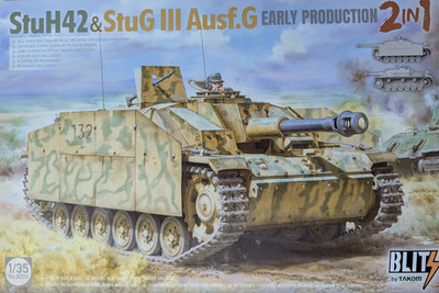 Takom 8009 -  1:35  StuH42 & StuG III Ausf.G Early Production 2 in 1