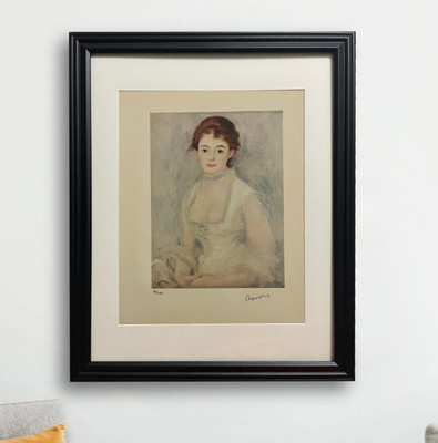 Pierre-Auguste Renoir Hand-Signed Original Print With COA & +$3500 USD Appraisal