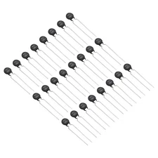 NTC Thermistors Resistors, 24Pcs 10 Ohm NTC10D-7 Inrush Current Limiter