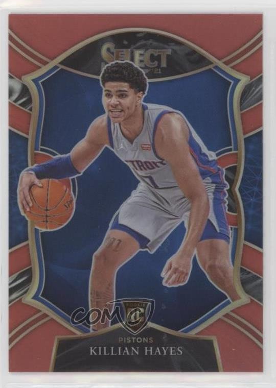 2020 Panini Select Concourse Red Prizm 171/199 Killian Hayes #67 Rookie RC j6a