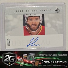 2023-24 SP Authentic Jonathan Huberdeau 2003-04 Retro Sign of the Times Auto
