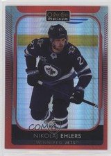 2021-22 O-Pee-Chee Platinum Red Prism 15/199 Nikolaj Ehlers #186 2d8