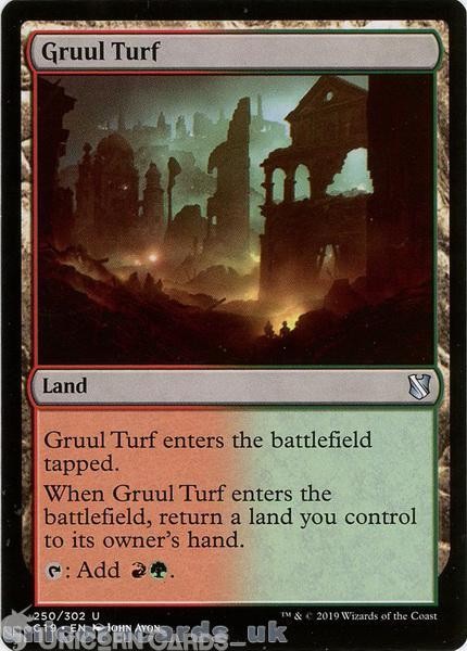 Gruul Turf :: Commander 2019 :: C19-EN-250 Uncommon Mint MTG Card