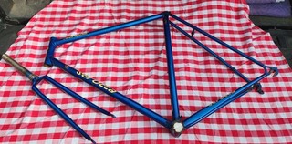 VINTAGE SEROTTA NOVA SPECIAL COLUMBUS STEEL LUGGED BIKE FRAME SET 54cm