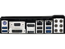 For Biostar GAMING H170T IO I/O Rear Baffle Backplate Motherboard *zr