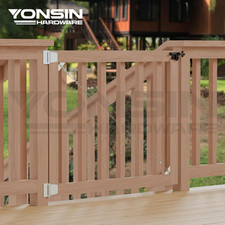 Anti-Sag Gate Hardware Kit for Wooden Fence Gate, Anti-Sagging Gate Support C...