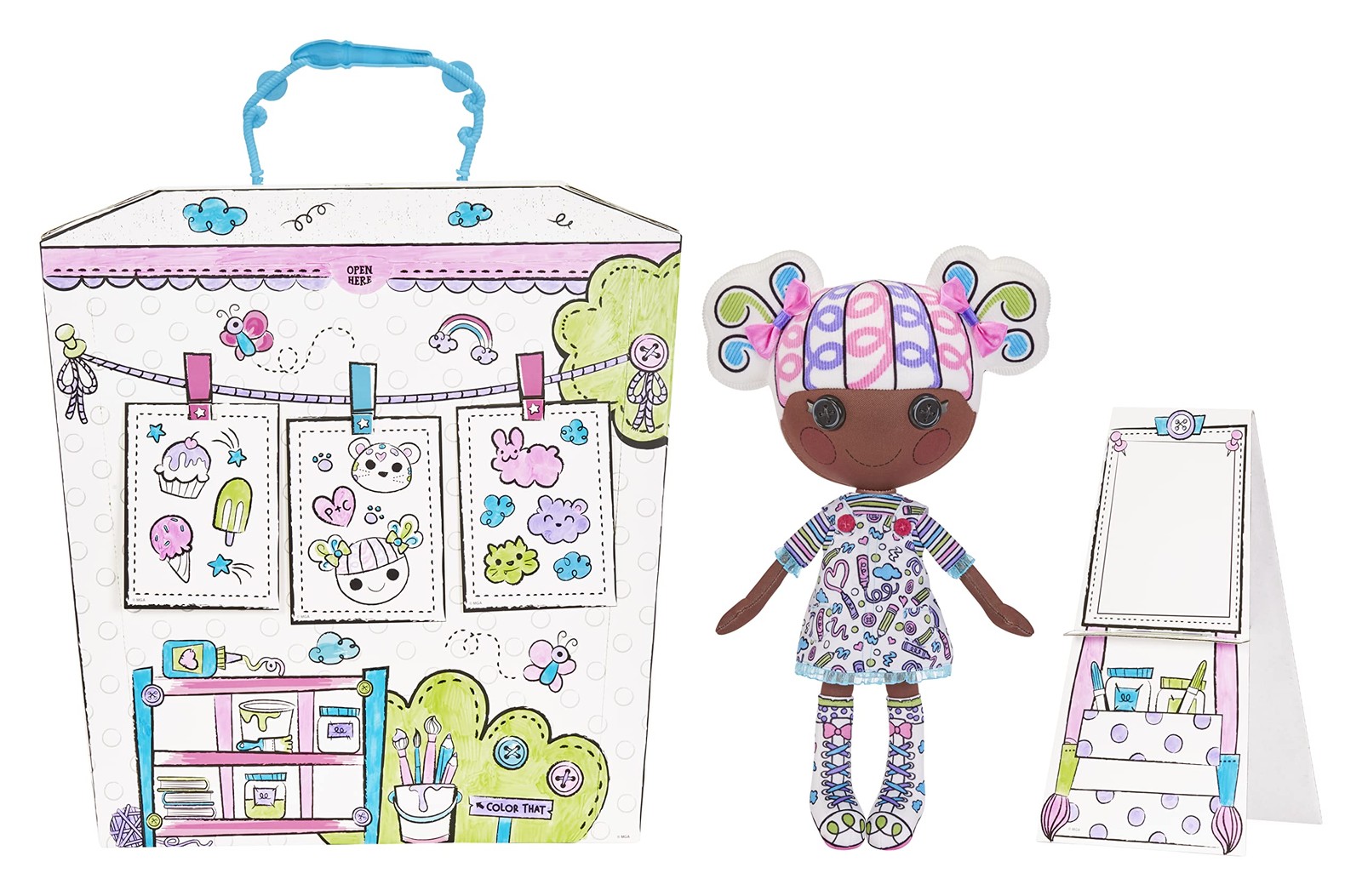 &trade; Color Me&trade; Doll - Penny Dots 'N' Blots&trade;, 13" Artist S