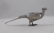 *RAR* Seltene Fasanenfigur Dekoration Sammlerst&uuml;ck aus 835er Silber