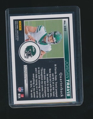 JORDAN TRAVIS 2024 PANINI ZENITH 2 MINUTE DRILL GREEN RC AUTO