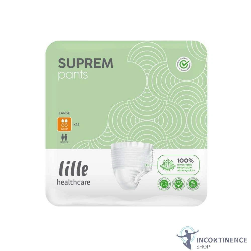 1x Pantalon Lille Suprem Extra Incontinence   X Large   1300ml (Pack de 14)