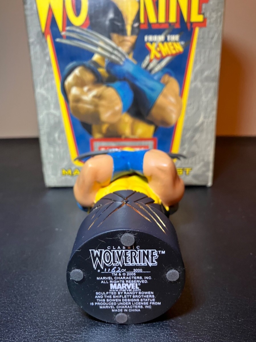 Wolverine Bust Statue Collectible. Limited Edition. Bowen Designs
