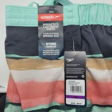 Speedo Men's Bondi 9  Inseam Swim Trunks Shorts Volcanic Ash Size XXL