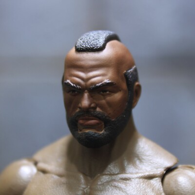 1/12 Custom Mr. T or B. A. Baracus The A Team Movie Head Sculpt | eBay
